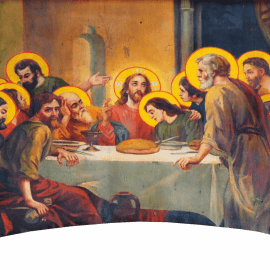 Тайната вечеря, църква „Св. Дух“, кв. Надежда, 1921 г. (фотография: Веселина Йончева)