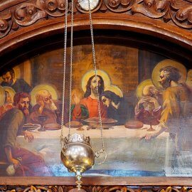 The Last Supper, Chapel of St. Catherine, Orlandovtsi district (photography: Vesselina Yontcheva)