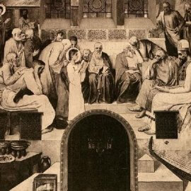 Христос сред книжниците, храм-паметник „Св. Александър Невски“ (по Трайчев 1925: 29)