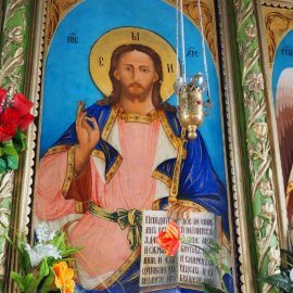 Christ Pantocrator, Church of St. Nicholas, Vrazhdebna (photography: Veselina Yoncheva)