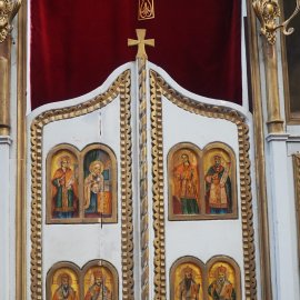 Royal doors, Church of St. Elias the Prophet, Knyazhevo district, 1893 (photography: Vesselina Yontcheva)