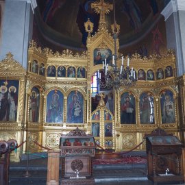 Iconostasis, Church of St. George, 90 Patriarch Evtimiy Blvd., 1918 (photography: Vesselina Yontcheva)