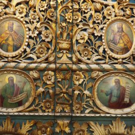 Royal doors, a detail, Church of St. John the Apostle, Vladaya district (photography: Vesselina Yontcheva)