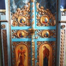 Royal doors, Church of the Holy Trinity, Botunets district, 1904–1906 (photography: Vesselina Yontcheva)