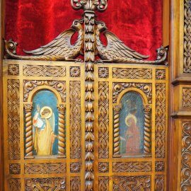 Royal doors, Church of the Assumption, Busmantsi district, 1929 (photography: Vesselina Yontcheva)